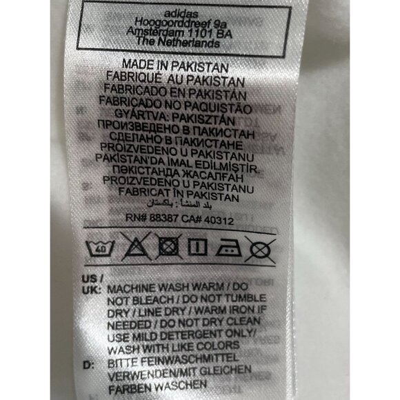 adidas Men's Essentials 3-Stripes Linear Logo Pullover Hoodie Large - Picture 16 of 16